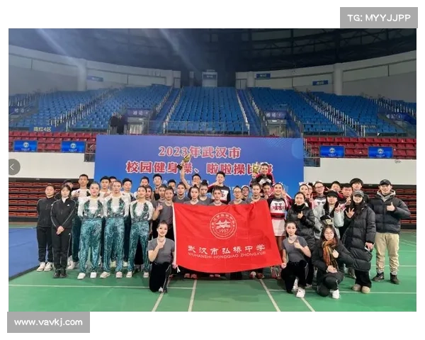 国风炫舞摘银！武汉弘桥中学健美操混双演绎千年文化张力